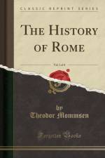 The History of Rome, Vol. 1 of 4 (Classic Reprint) af Theodor Mommsen