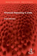 Financial Reporting in India af Claire Marston