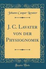 J. C. Lavater Von Der Physiognomik (Classic Reprint) af Johann Caspar Lavater
