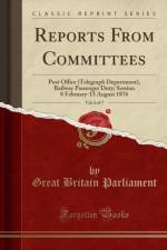 Reports from Committees, Vol. 6 of 7 af Great Britain Parliament