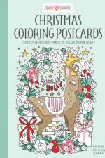 Christmas Coloring Postcards af Emelie Lidehall Oberg