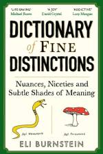 Dictionary of Fine Distinctions af Eli Burnstein