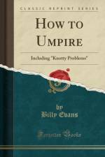 How to Umpire: Including 