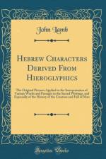 Hebrew Characters Derived from Hieroglyphics