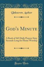 God's Minute af Unknown Author