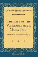 The Life of the Venerable Anna Maria Taigi af Edward Healy Thompson