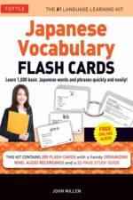 Japanese Vocabulary Flash Cards Kit af John Millen