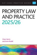 Property Law and Practice 2025/26 af Rodell