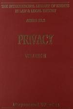 Privacy (Vol. 2) af Raymond Wacks