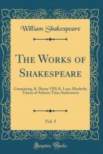 The Works of Shakespeare, Vol. 5 af William Shakespeare