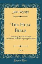 The Holy Bible, Vol. 1 af John Wycliffe