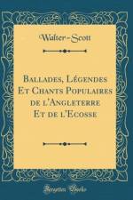 Ballades, Legendes Et Chants Populaires de l'Angleterre Et de l'Ecosse (Classic Reprint) af Walter-Scott Walter-Scott