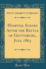 Hospital Scenes After the Battle of Gettysburg, July, 1863 (Classic Reprint) af Patriot Daughters of Lancaster