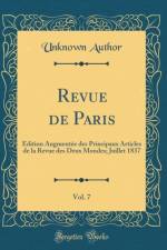 Revue de Paris, Vol. 7 af Unknown Author