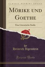Moerike Und Goethe af Heinrich Ilgenstein