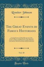 The Great Events by Famous Historians, Vol. 18 af Rossiter Johnson
