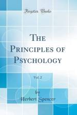 The Principles of Psychology, Vol. 2 (Classic Reprint) af Herbert Spencer