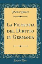 La Filosofia del Diritto in Germania (Classic Reprint) af Pietro Bianco