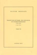 TRAITE DE RHYTHME DE COULEUR ET D af MESSIAEN OLIVIER