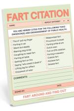 Knock Knock Fart Citation Nifty Note (Pastel Version) af Knock Knock