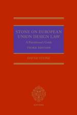 Stone on European Union Design Law af David (Partner Stone