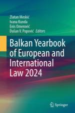 Balkan Yearbook of European and International Law 2024