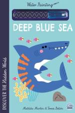 Hidden World - Water Painting Deep Blue Sea af Matilda Martin
