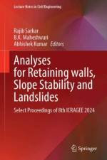 Analyses for Retaining walls, Slope Stability and Landslides