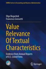 Value Relevance Of Textual Characteristics af Olga Bogachek