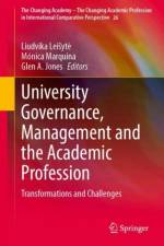 University Governance, Management and the Academic Profession