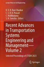 Recent Advances in Transportation Systems Engineering and Management—Volume 2