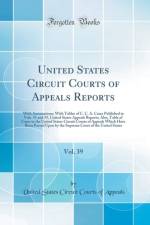 United States Circuit Courts of Appeals Reports, Vol. 39 af United States Circuit Courts of Appeals