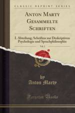 Anton Marty Gesammelte Schriften, Vol. 2 af Anton Marty
