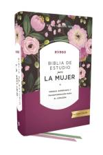 RVR60 Biblia de estudio para la mujer, Tapa dura, Interior a color, Comfort Print af Zondervan Zondervan