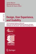Design, User Experience, and Usability