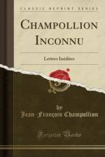 Champollion Inconnu af Jean-Francois Champollion