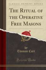 The Ritual of the Operative Free Masons (Classic Reprint) af Thomas Carr