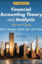 Financial Accounting Theory and Analysis af Richard G. (Texas A