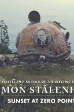 Sunset at Zero Point af Simon Stalenhag