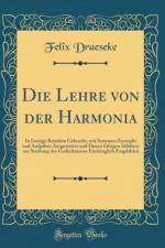 Die Lehre Von Der Harmonia af Felix Draeseke