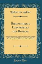 Bibliotheque Universelle Des Romans af Unknown Author