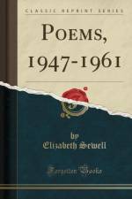 Poems, 1947-1961 (Classic Reprint) af Elizabeth Sewell