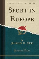 Sport in Europe (Classic Reprint) af Frederick G. Aflalo