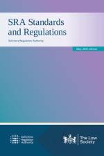 SRA Standards and Regulations May 2025 edition af Solicitors Regulation Authority