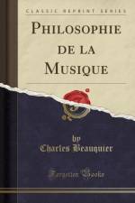 Philosophie de la Musique (Classic Reprint) af Charles Beauquier