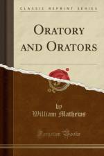 Oratory and Orators (Classic Reprint) af William Mathews