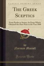 The Greek Sceptics af Norman Maccoll