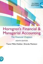 Horngren's Financial & Managerial Accounting, The Financial Chapters, Global Edition af Tracie Miller-Nobles