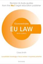 EU Law Concentrate af Clare (Senior Lecturer Smith