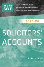 Revise SQE Solicitors' Accounts 2025/26 af Tina McKee